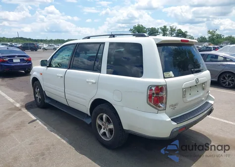 2008 Honda Pilot Ex-L из США, поврежденный, VIN 5FNYF18578B049331